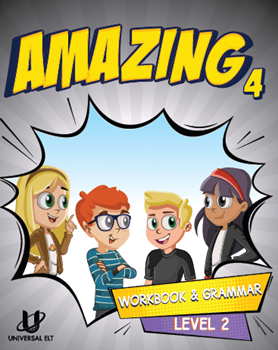 AMAZING 4 WORBOOK & GRAMMAR LEVEL 2 resmi