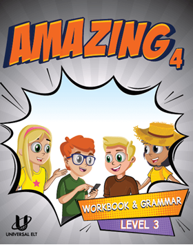 AMAZING 4 WORBOOK & GRAMMAR LEVEL 3 resmi