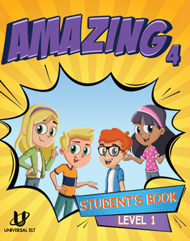 AMAZING 4 STUDENT'S BOOK LEVEL 1 resmi