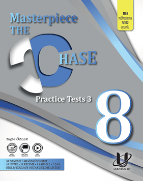 THE CHASE 8 MASTERPIECE PRACTICE TESTS 3  (30 DENE resmi