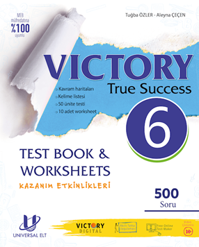 VICTORY 6 TRUE SUCCESS TEST BOOK & WORKSHEETS resmi