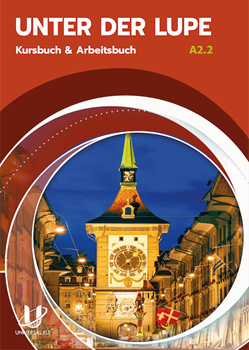 UNTER DER LUPE A2.2 KURSBUCH & ARBEITSBUCH resmi