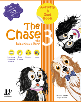 THE CHASE 3 ACTIVITY & TEST BOOK WITH LMS resmi