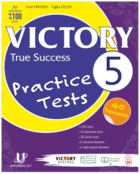 VICTORY 5 TRUE SUCCESS PRACTICE TESTS (40 DENEME) resmi