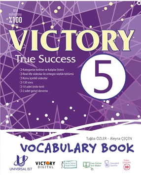 VICTORY 5 TRUE SUCCESS VOCABULARY BOOK resmi