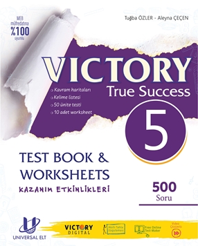 VICTORY 5 TRUE SUCCESS TEST BOOK & WORKSHEETS resmi