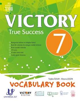 VICTORY 7 TRUE SUCCESS VOCABULARY BOOK resmi