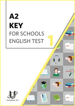 A2 KEY FOR SCHOOLS ENGLISH TEST 1 resmi