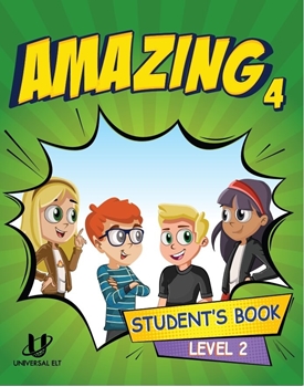 AMAZING 4 STUDENT'S BOOK LEVEL 2 resmi
