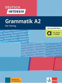 DEUTSCH INTENSIV GRAMMATIK A2 DAS TRAINING. BUCH resmi