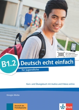 DEUTSCH ECHT EINFACH! B1.2 KB+ÜB AUDIOS+VIDEOS resmi