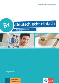 DEUTSCH ECHT EINFACH B1 TESTHEFT  resmi