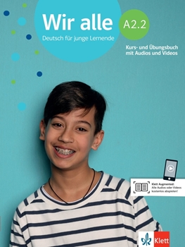 WIR ALLE A2.2  KURS- UND ÜBUNGSBUCH MIT AUDIOS resmi