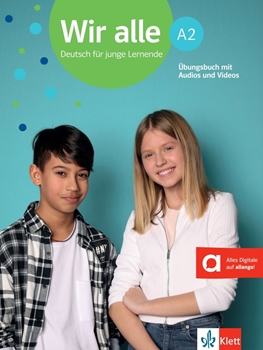 WIR ALLE A2 ÜBUNGSBUCH MIT AUDIOS UND VIDEOS resmi