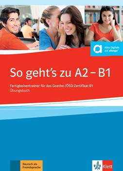 SO GEHT'S ZU A2-B1 ÜBUNGSBUCH resmi