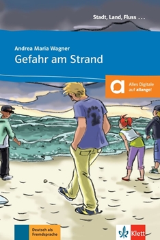 SLF-GEFAHR AM STRAND, BUCH + ONLINE A1 resmi