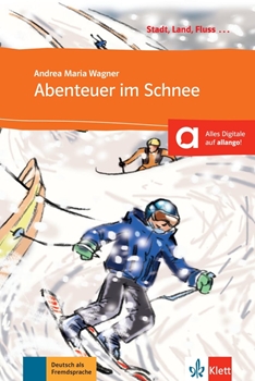 SLF-ABENTEUER IM SCHNEE,BUCH+ONLINE A1 resmi