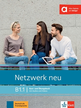 NETZWERK NEU B1.1 KURS-/ÜBUNGSBUCH MIT AUDIOS resmi