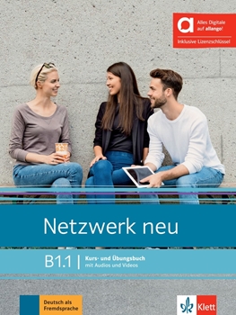 NETZWERK NEU B1.1 KURS-/ÜBUNGSBUCH MIT ALLANGO resmi