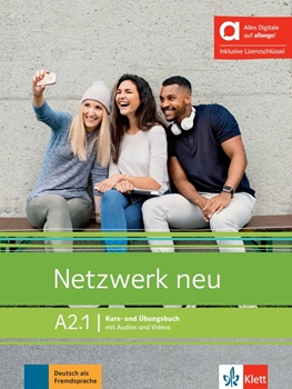 NETZWERK NEU A2.1 KURS+ÜB HYBRID WITH ALLANGO CODE resmi