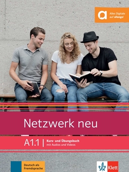 NETZWERK NEU A1.1 KURS-/ÜBUNGSBUCH MIT AUDIOS resmi