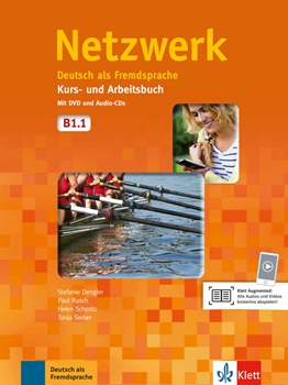 NETZWERK B1.1 KURSBUCH/ARBEITSBUCH TEIL CD+DVD resmi