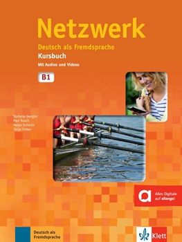NETZWERK B1 KURSBUCH + 2 CDS resmi