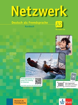 NETZWERK A2 KURSBUCH GESAMTBAND + 2 CDS resmi