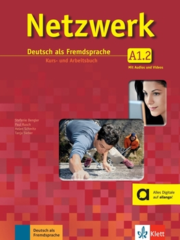 NETZWERK A1.2 KURSBUCH/ARBEITSBUCH TEIL CD+DVD resmi
