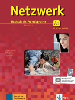 NETZWERK A1 KURSBUCH + 2 CDS + DVD resmi