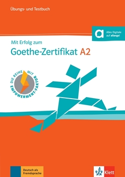 MIT ERF.Z.GOETHE-ZERTIFIKAT A2 ÜBUN.-UND TESTBUCH resmi