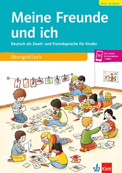MEINE FREUNDE UND ICH NEUE AUSGABE - ÜBUNGSBLOCK resmi