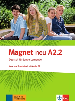 MAGNET NEU A2.2 KURS-/ARBEITSBUCH + CD resmi
