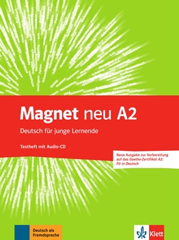 MAGNET NEU A2, TESTHEFT + CD (GOETHE-ZERT. FIT IN resmi