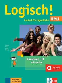 LOGISCH! NEU B1 KURSBUCH MIT AUDIOS ZUM DOWNLOAD resmi