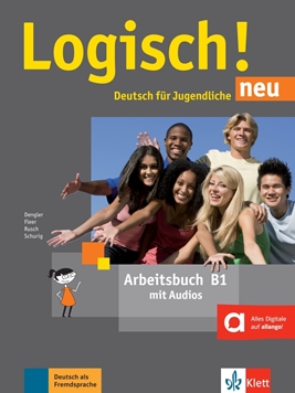 LOGISCH! NEU B1 ARBEITSBUCH MIT MP3 DOWNLOAD resmi