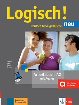 LOGISCH! NEU A2 ARBEITSBUCH MIT AUDIOS ZUM DOWNLOA resmi