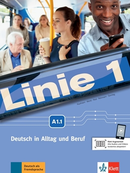 LINIE 1, A1.1 KURS-/ÜBUNGSBUCH MIT MP3 resmi