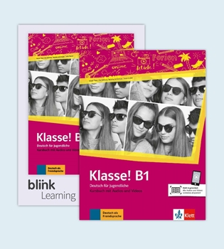 KLASSE B1 MEDIA BUNDLE - KURSBUCH+BLİNK resmi