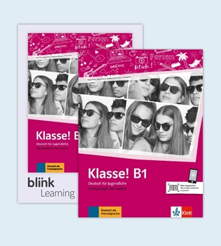 KLASSE B1 ARBEITSBUCH PRINT + MEDIA BUNDLE resmi