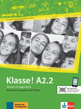 KLASSE A2.2 KURSBUCH MIT AUDIOS UND VIDEOS resmi