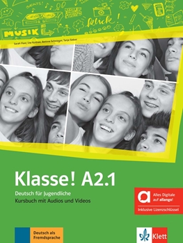 KLASSE A2.1 KURSBUCH HYBRID WITH ALLANGO CODE resmi