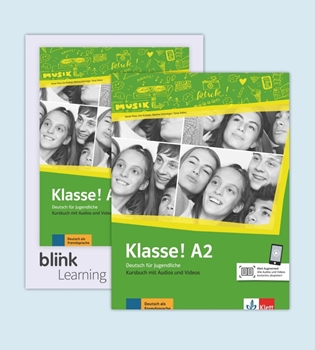 KLASSE A2 MEDIA BUNDLE - KURSBUCH+BLİNK resmi