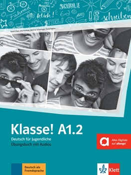 KLASSE A1.2 ÜBUNGSBUCH MIT AUDIOS resmi