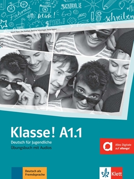 KLASSE A1.1 ÜBUNGSBUCH MIT AUDIOS resmi