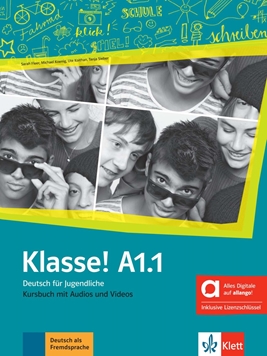 KLASSE A1.1 KURSBUCH HYBRID WITH ALLANGO CODE resmi
