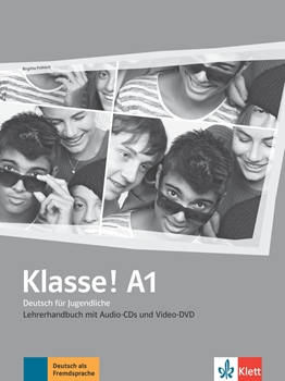 KLASSE A1 LEHRERHANDBUCH, AUDIO-CDS, VIDEO DVD resmi