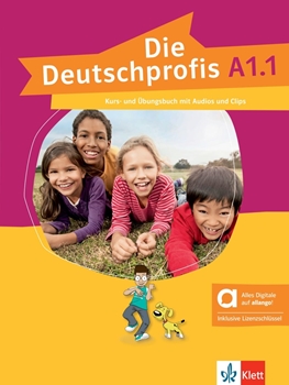 DIE DEUTSCHPROFIS A1.1 KB/ÜB+ONLINE MIT ALLANGO resmi