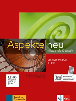 ASPEKTE NEU B1+ LEHRBUCH + DVD resmi