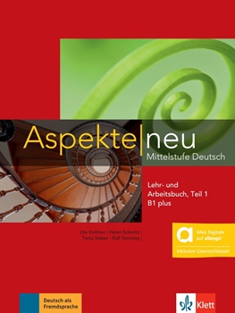ASPEKTE NEU B1+ LEHR-/ARBEITSBUCH TEIL 1 HYBRID resmi